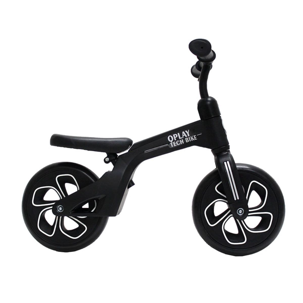 Bicicleta fara pedale, Qplay Tech, Negru, 10 inch