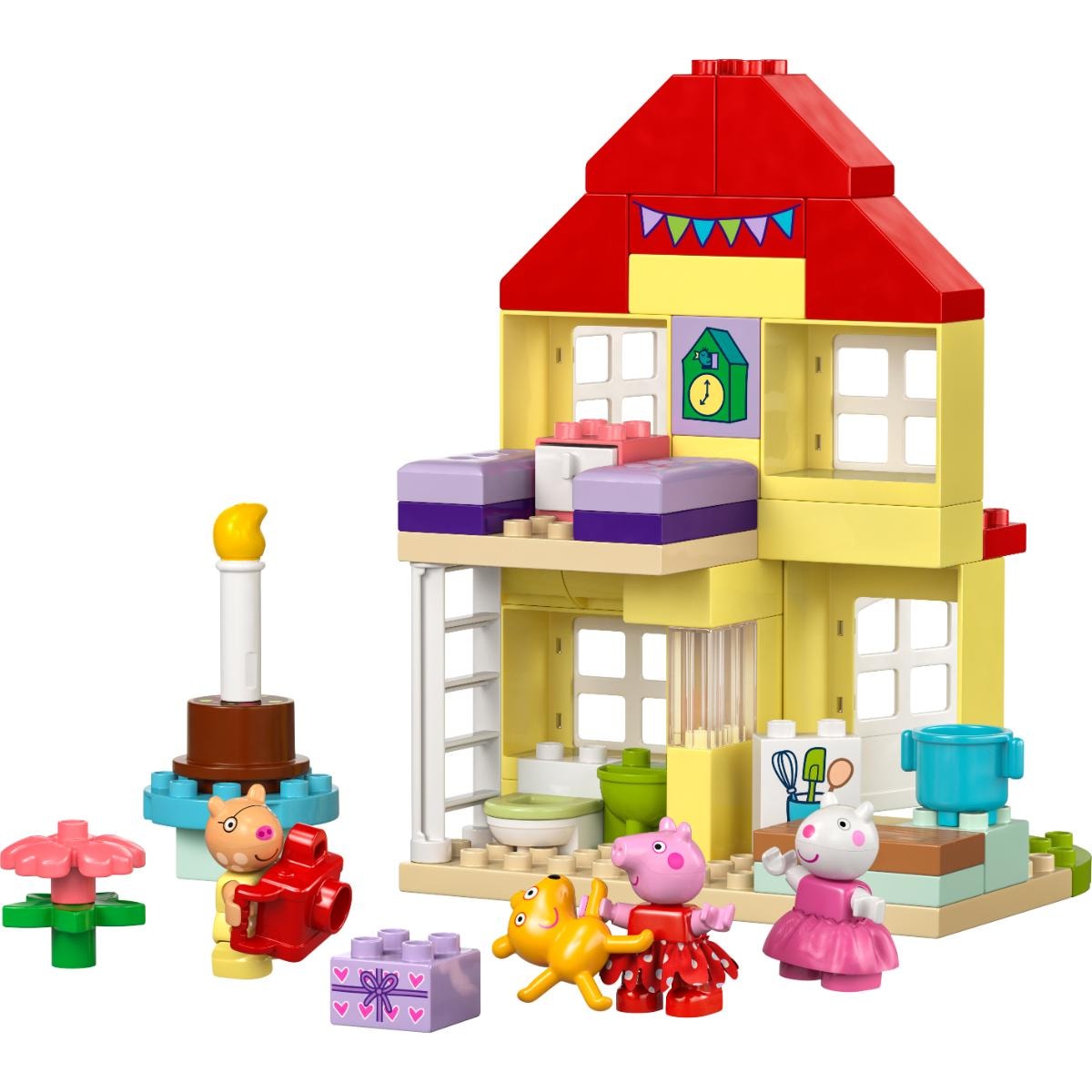 LEGO® Duplo - Casa aniversara a Purcelusei Peppa (10433)