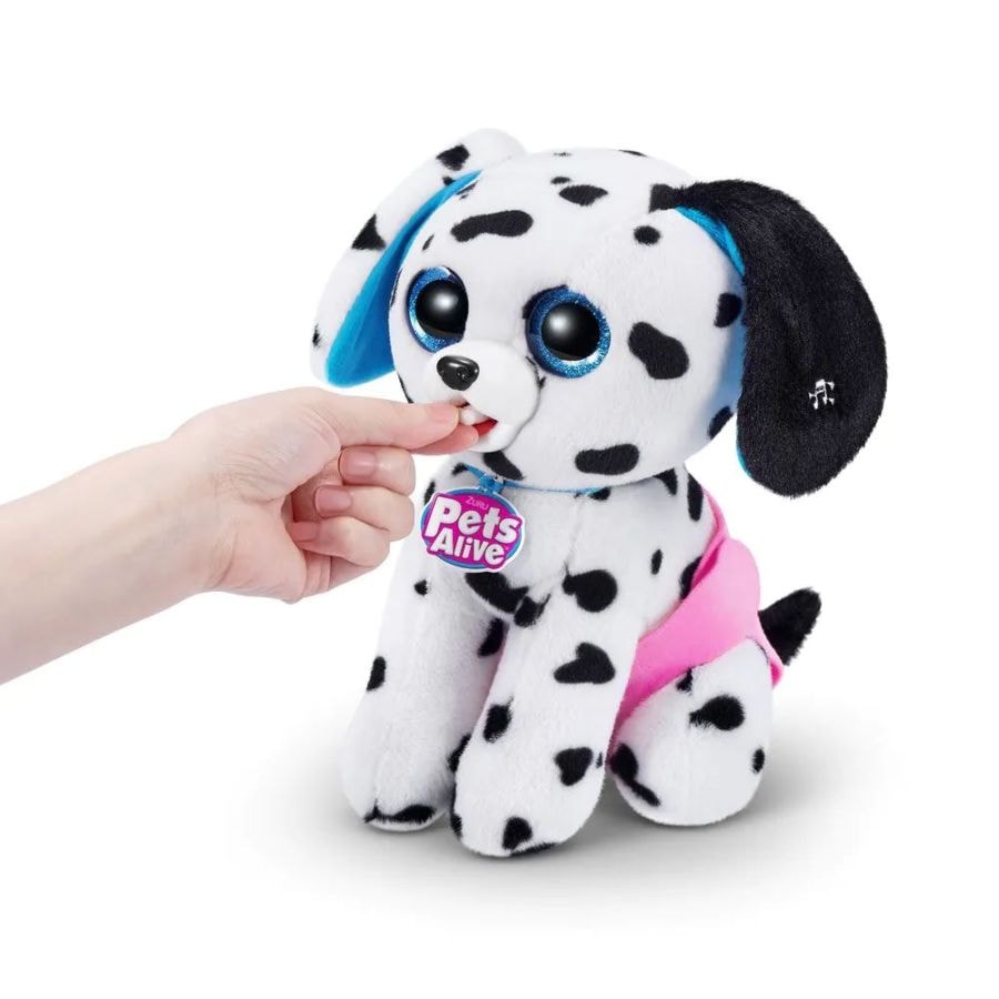 Jucarie de plus surpriza, Pets Alive, Catelus interactiv, Pooping Puppies