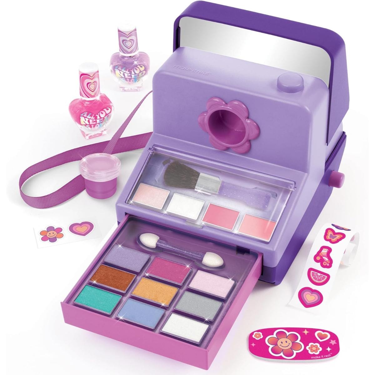 Set de cosmetice, Make It Real, Instant Glam Cosmetic Case, 23 piese