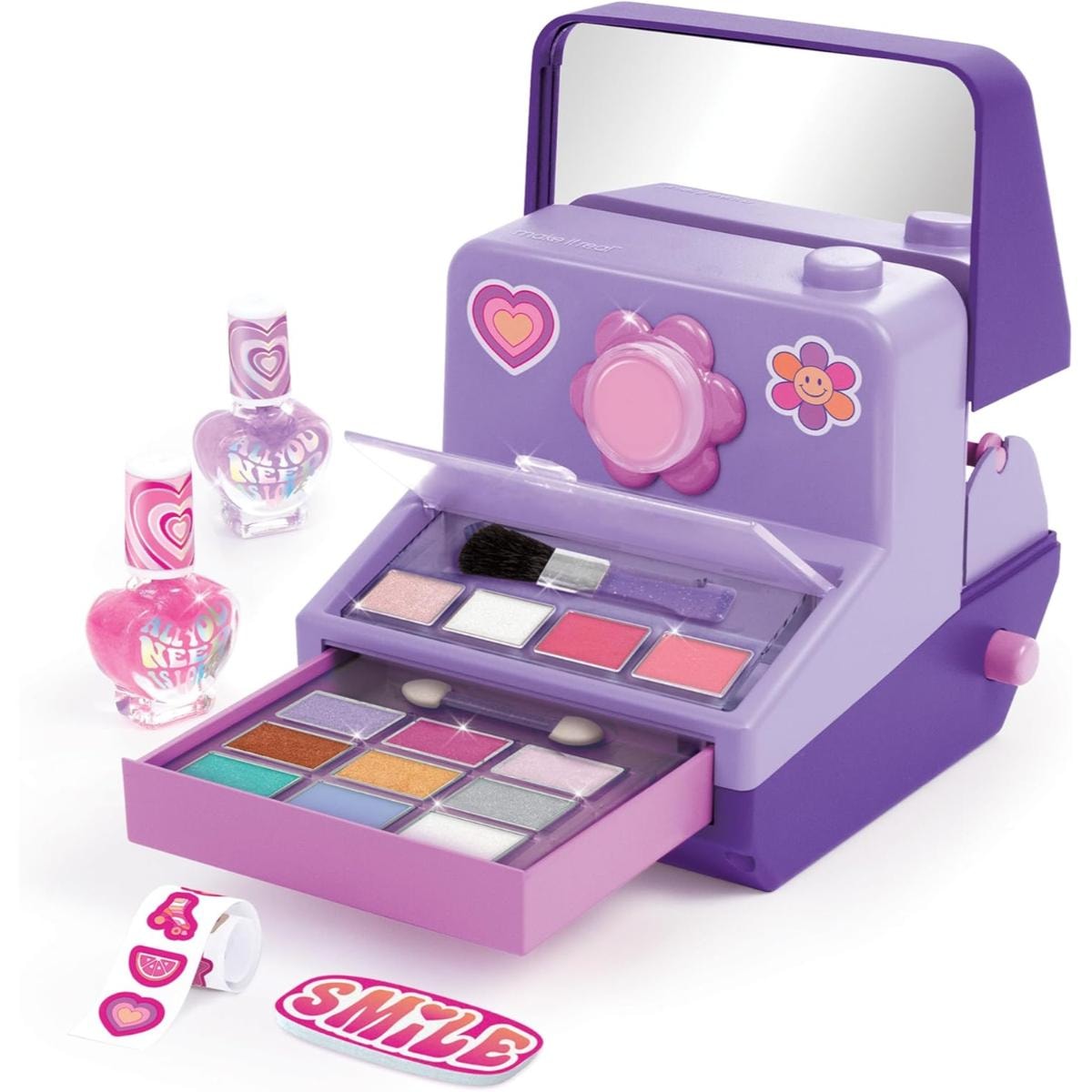 Set de cosmetice, Make It Real, Instant Glam Cosmetic Case, 23 piese