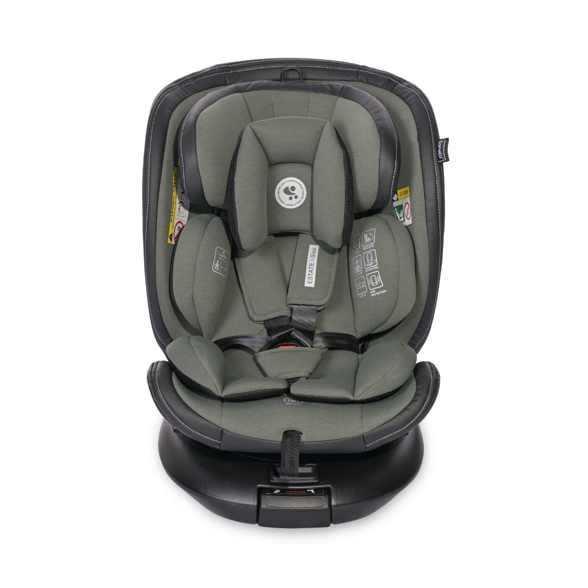 Scaun auto, Lorelli Estate, Isofix, 0 luni-12 ani, 40-150 cm, Green