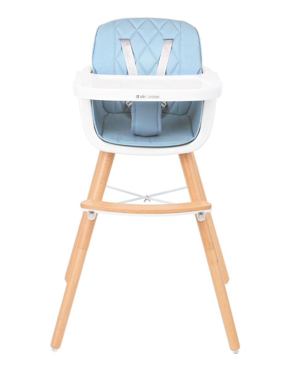 Scaun de masa 2 in 1, Kikka Boo Woody, Blue