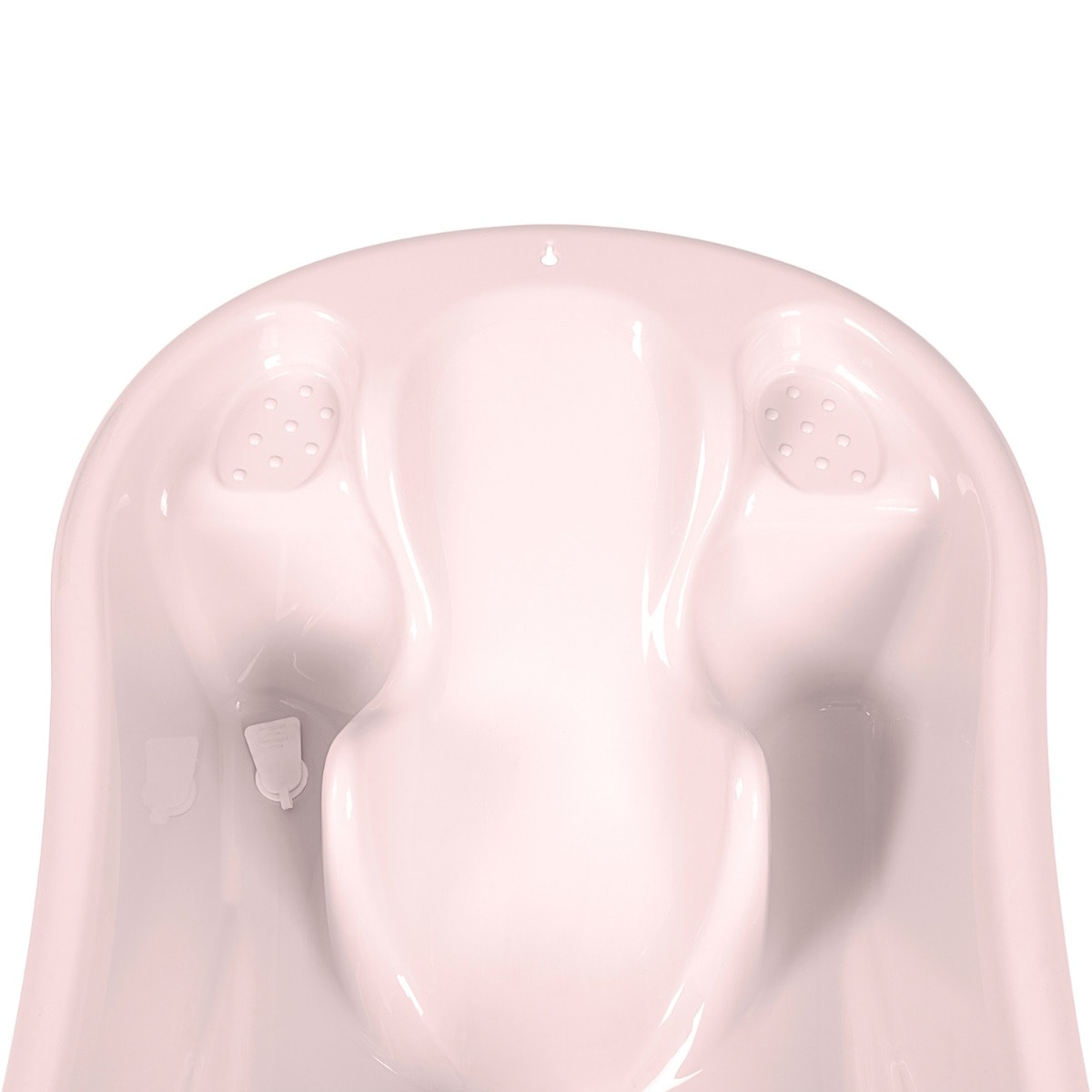 Cadita cu suport anatomic incorporat, Kikka Boo Hippo, Roz, 94 cm