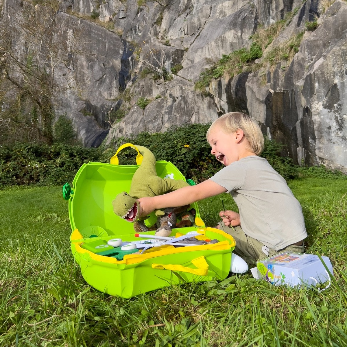 Valiza pentru copii, Trunki, Dinozaurul