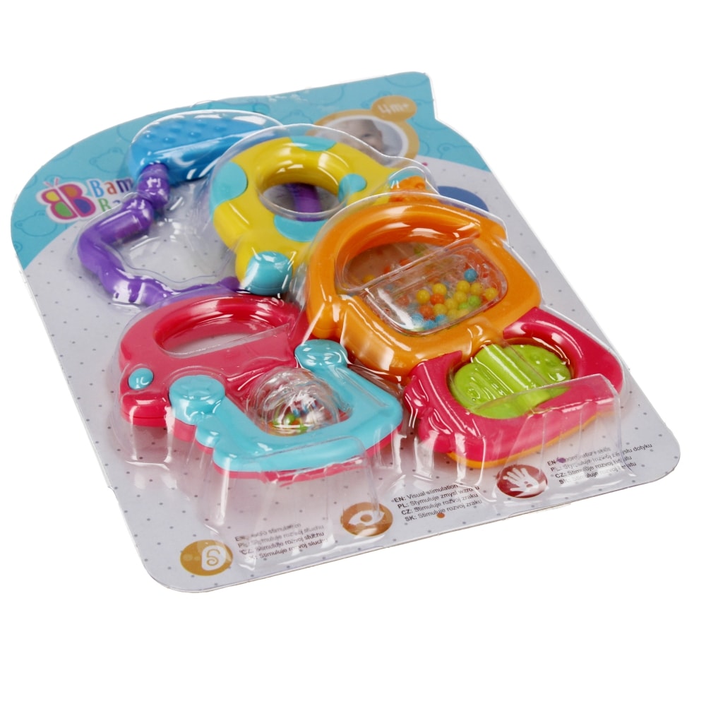Zornaitoare cu forme, 4 in 1, BamBam