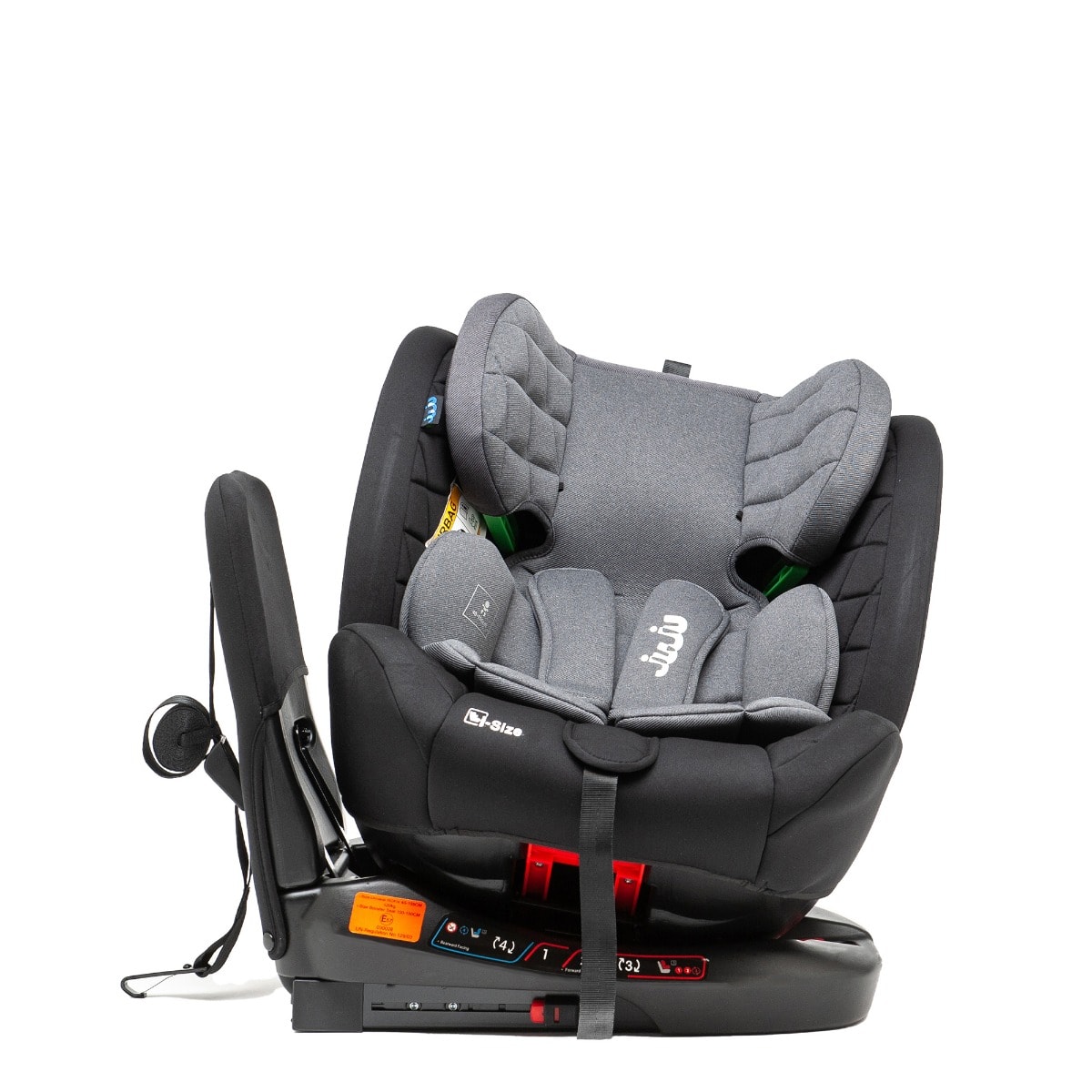 Scaun auto cu isofix, Juju, Total 360 I-Size, Negru