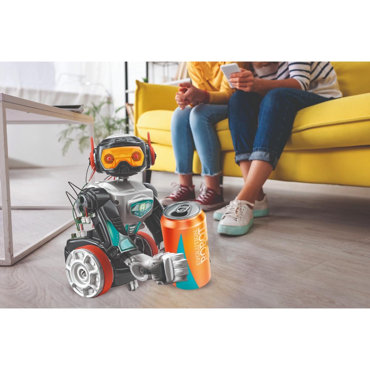 Kit de constructie, Clementoni, Science Museum, Robot Interactiv