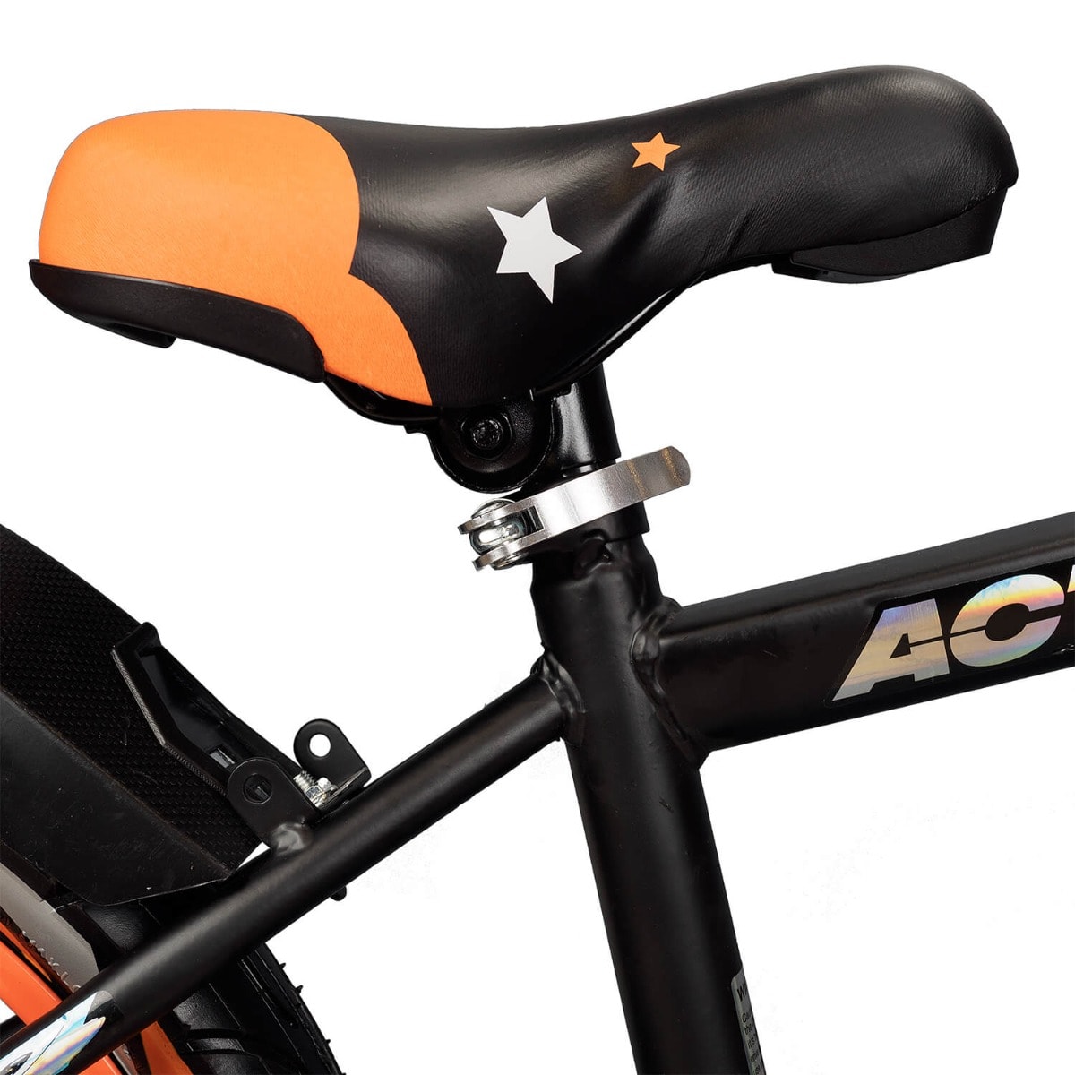 Bicicleta cu roti ajutatoare si bidon pentru apa Nova II, Action One, 18 inch, Portocaliu
