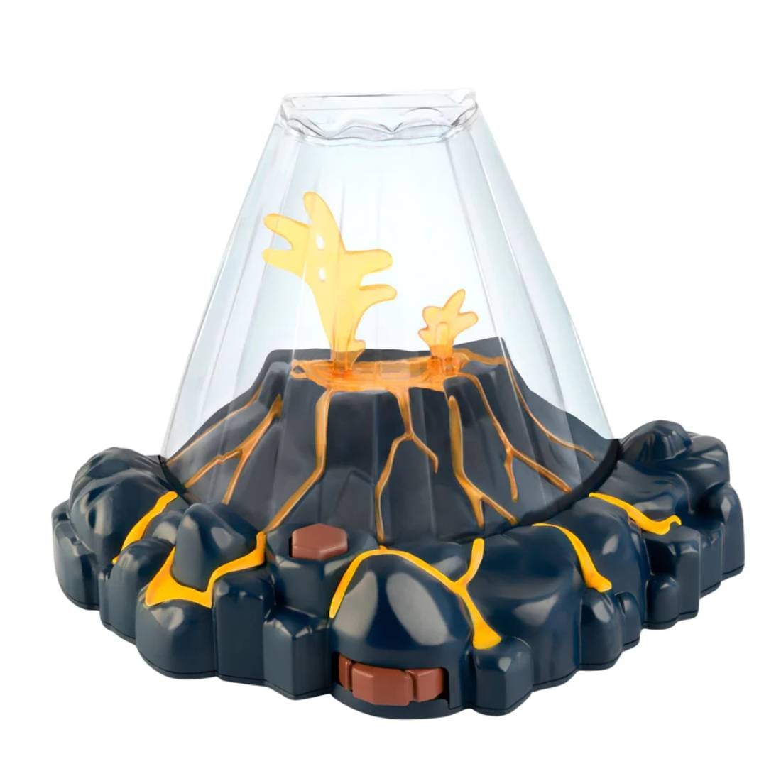 Set de joaca, Stem Aqua Dragons, Habitat Vulcan cu lava, acvariu cu led si Aqua Dragons rosii