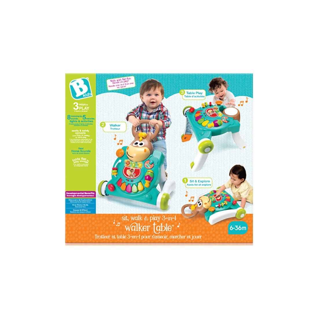 Antemergator si Masa de activitati B-Kids, Calut