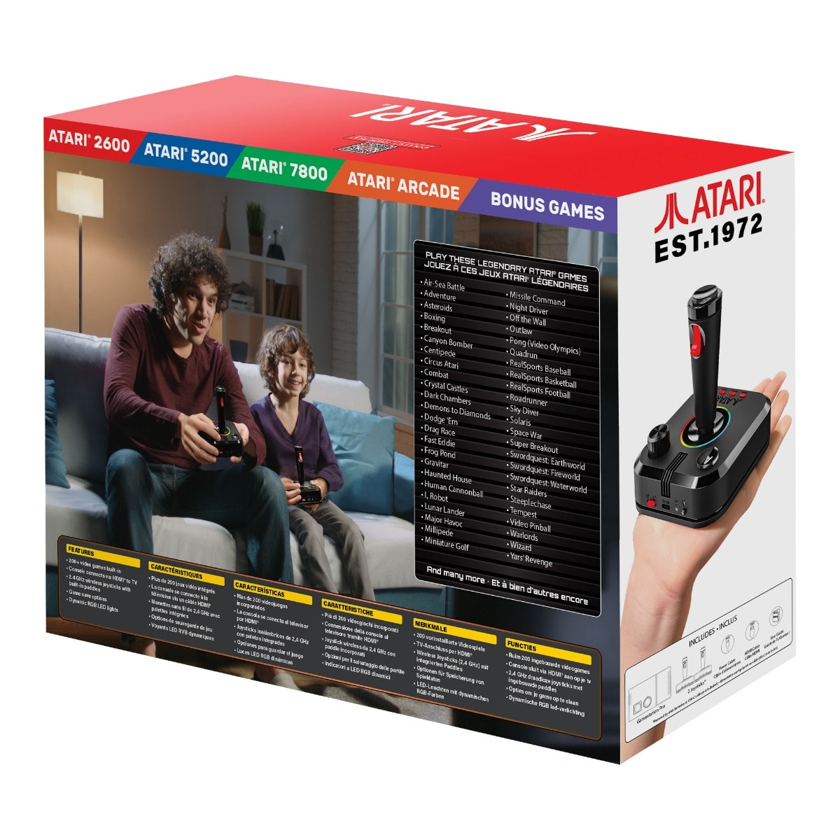 Sistem retro cu 200+ jocuri, My Arcade, Pro Atari