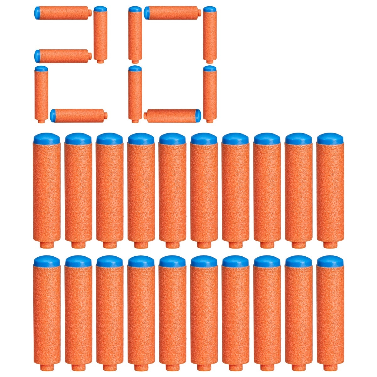 Set 20 de sageti de spuma, Nerf, F8640