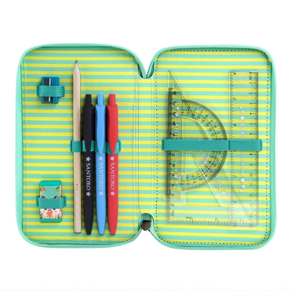 Penar echipat cu 3 fermoare Bangoberry, Piggy Pig