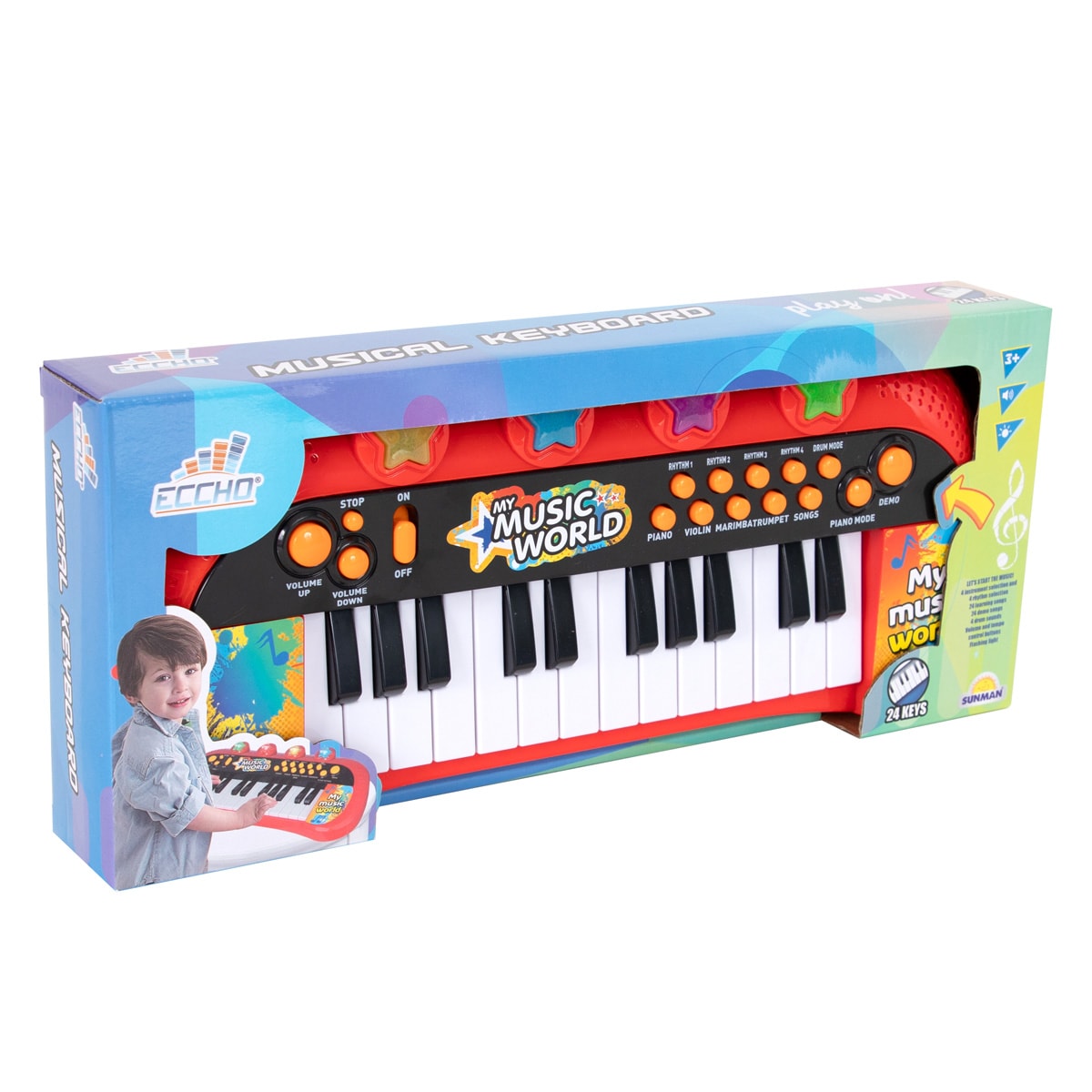Orga electronica, Eccho, 24 clape