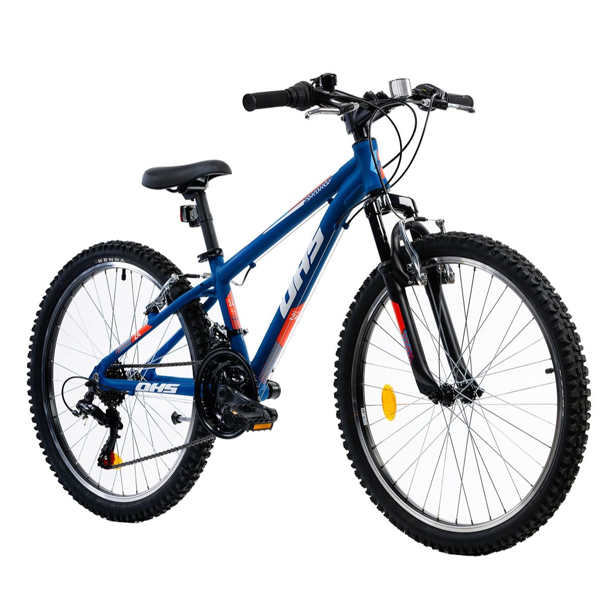 Bicicleta DHS, Terrana 2423, 24 inch, Albastru
