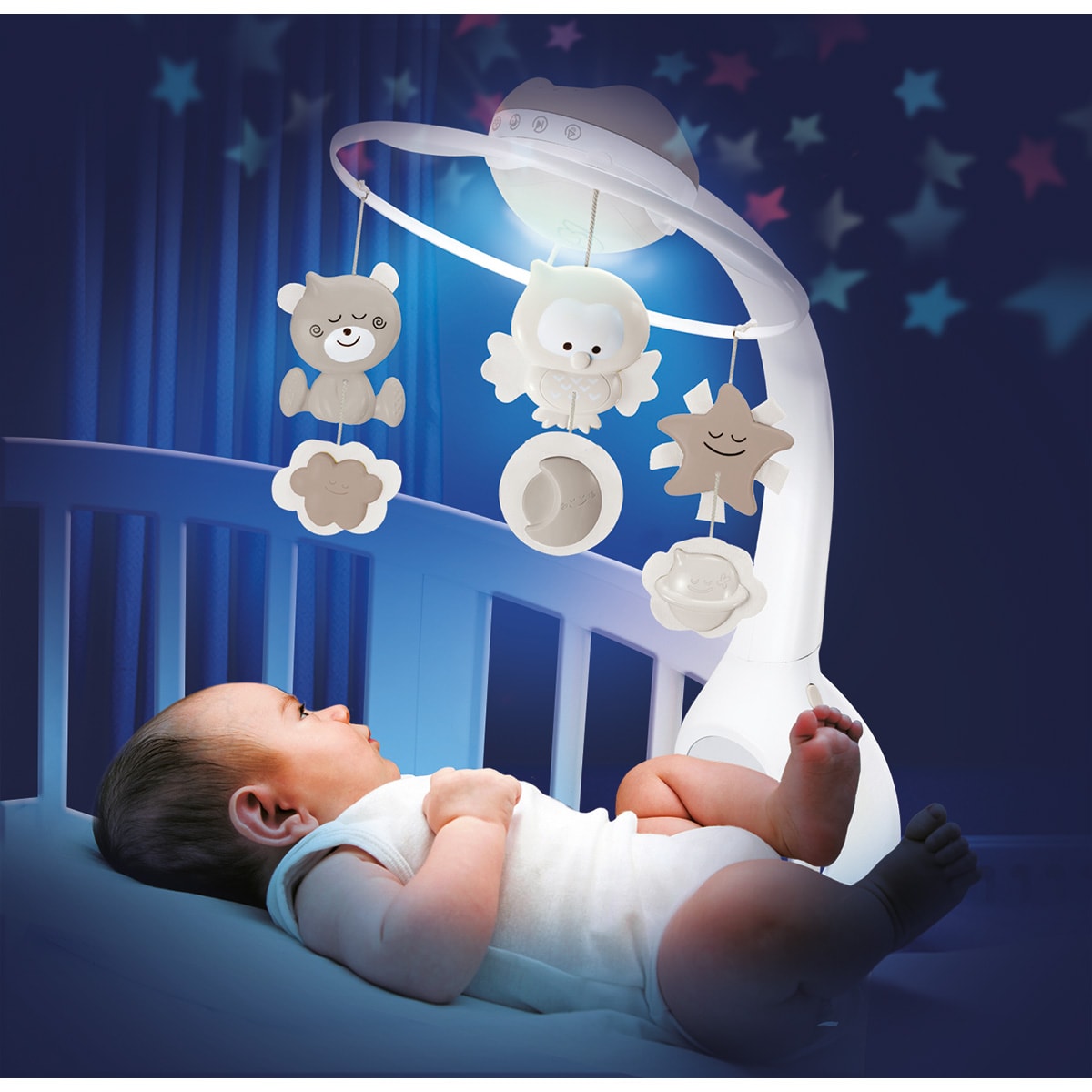 Carusel muzical cu proiector 3in1, B Kids