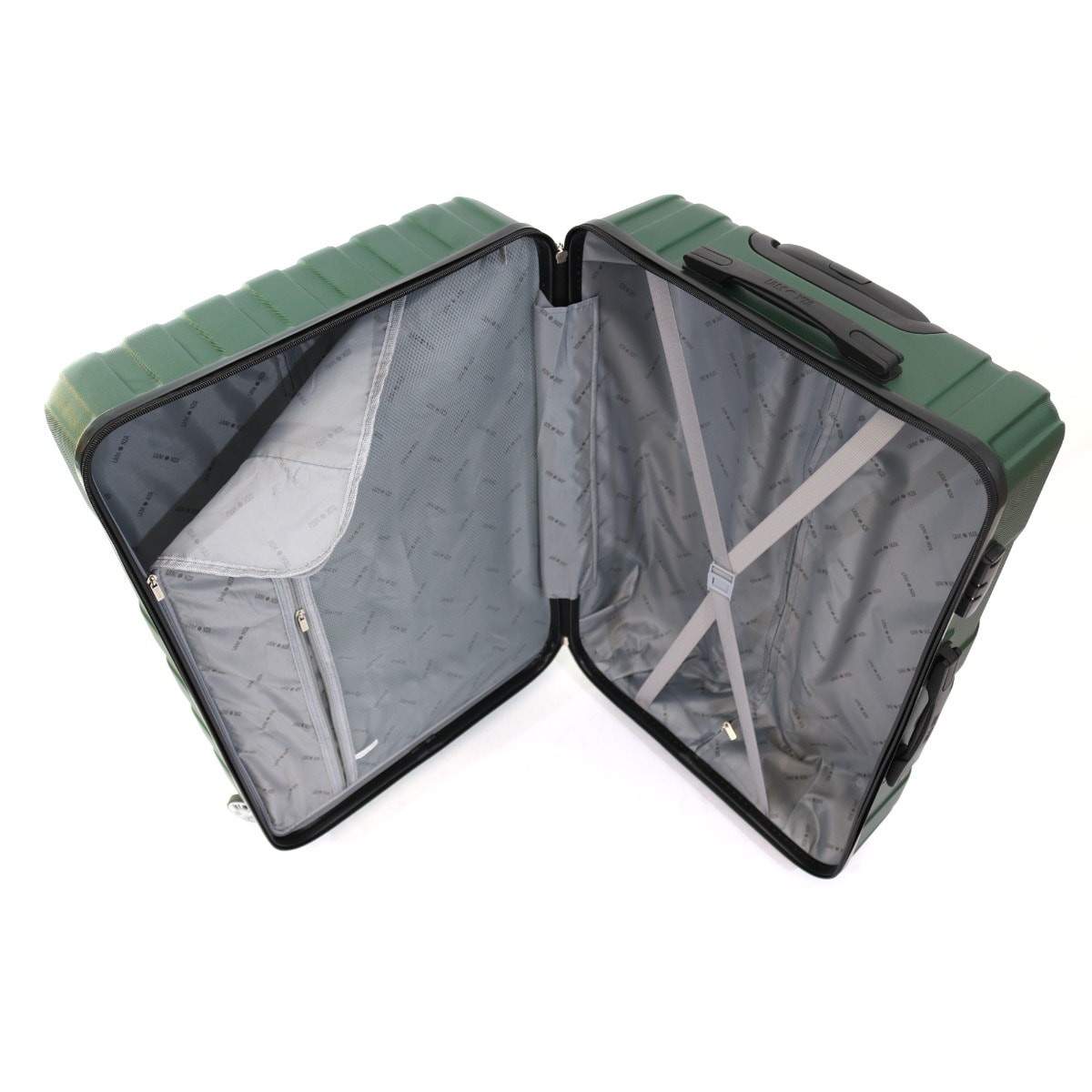Troler Lamonza Malibu, 75 x 48 x 29 cm, Verde