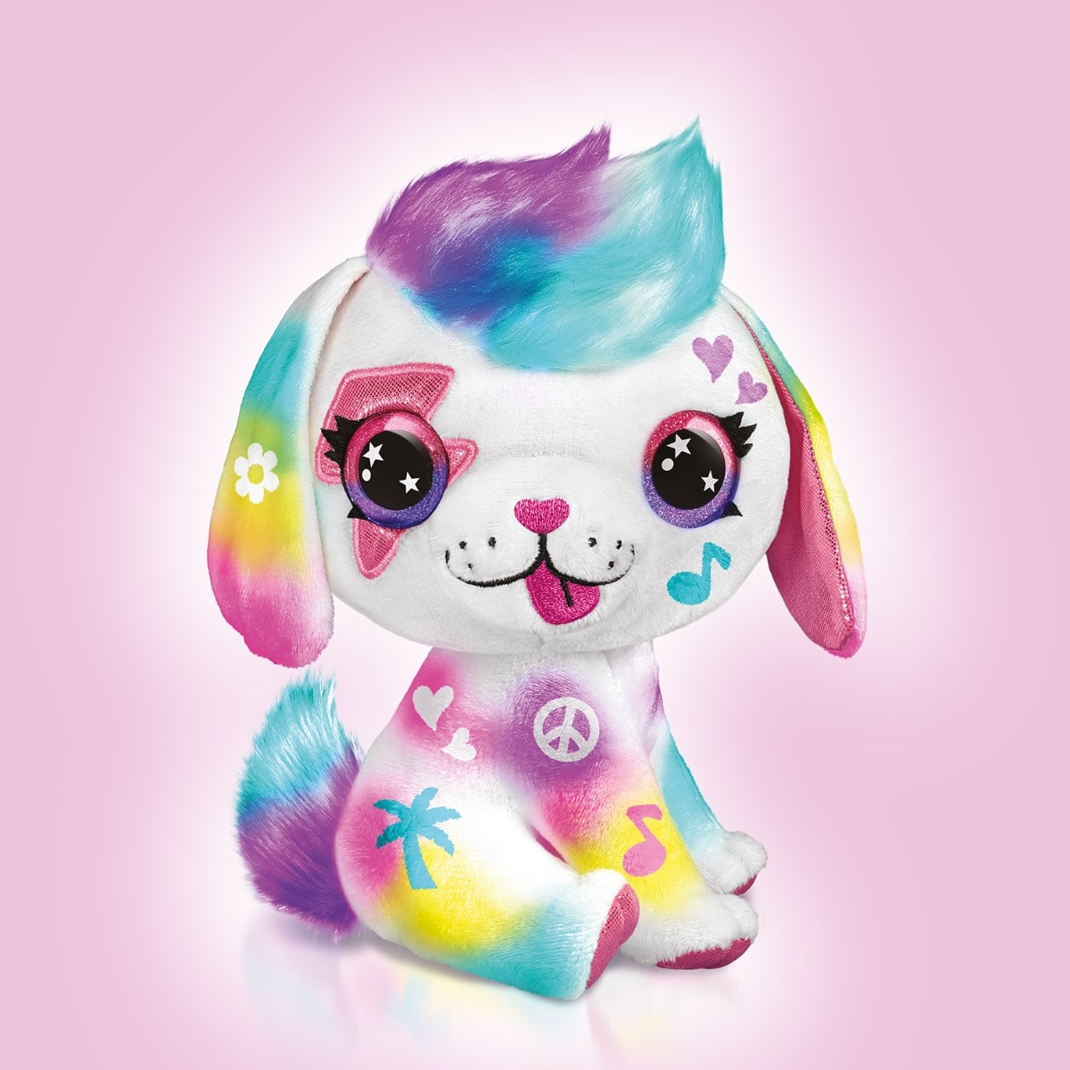 Jucarie de plus de colorat, Airbrush Plush, Puppy