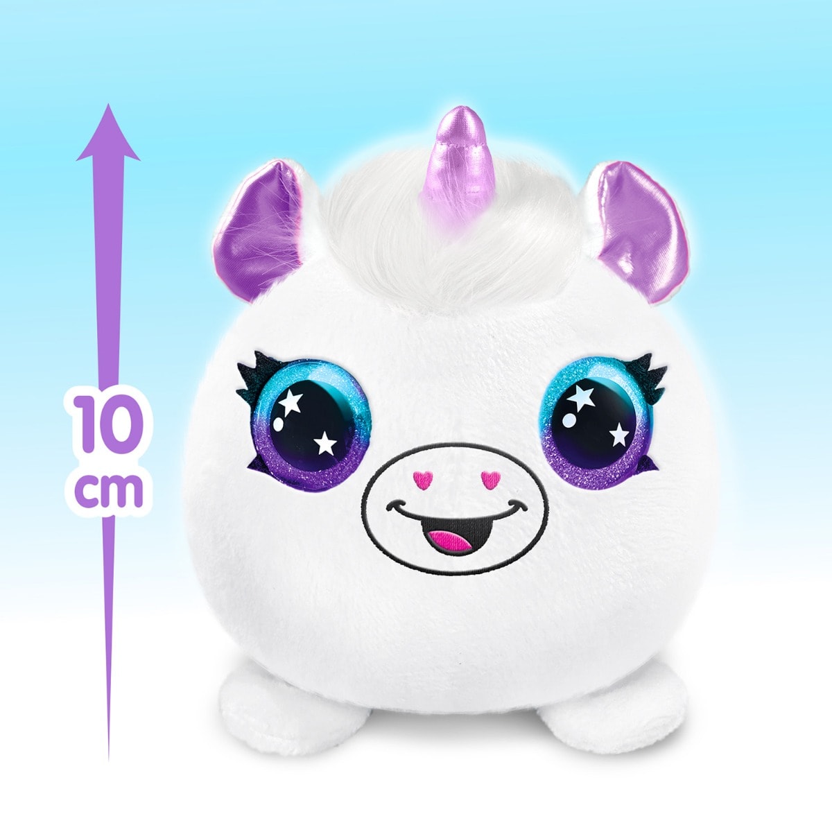 Set 2 mini jucarii de plus surpriza, Airbrush Plush, Mini Mystery