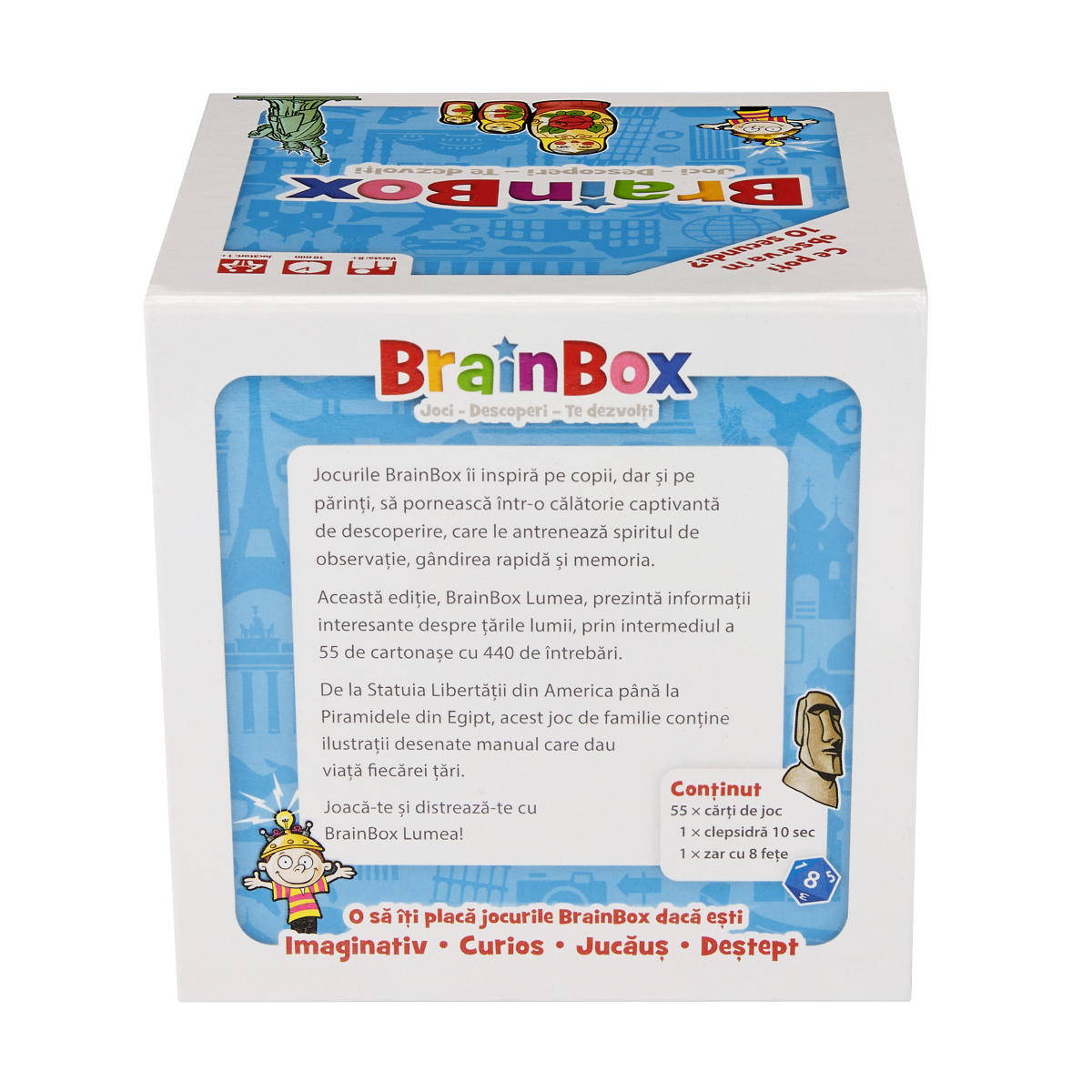 Joc educativ, Brainbox, Lumea