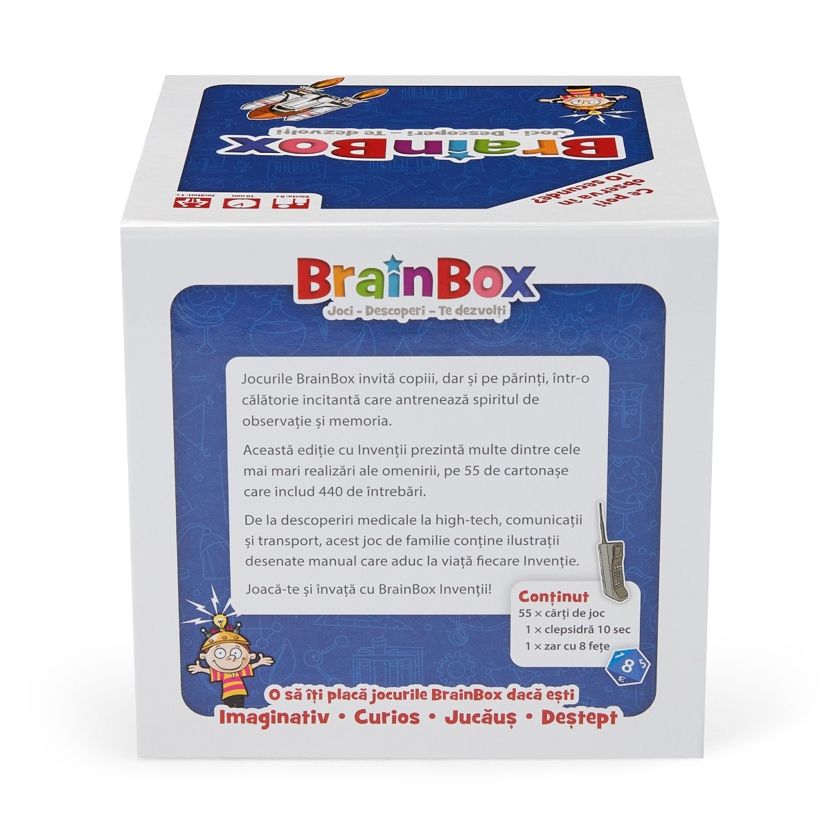 Joc educativ, Brainbox, Inventii