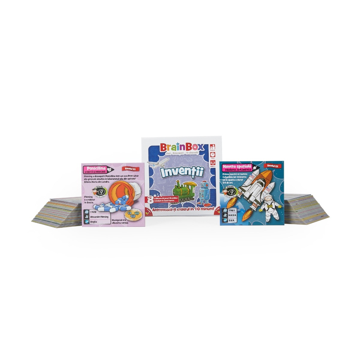 Joc educativ, Brainbox, Inventii