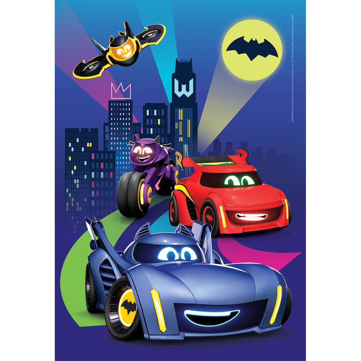 Puzzle Clementoni, Batweels Dc, 60 piese