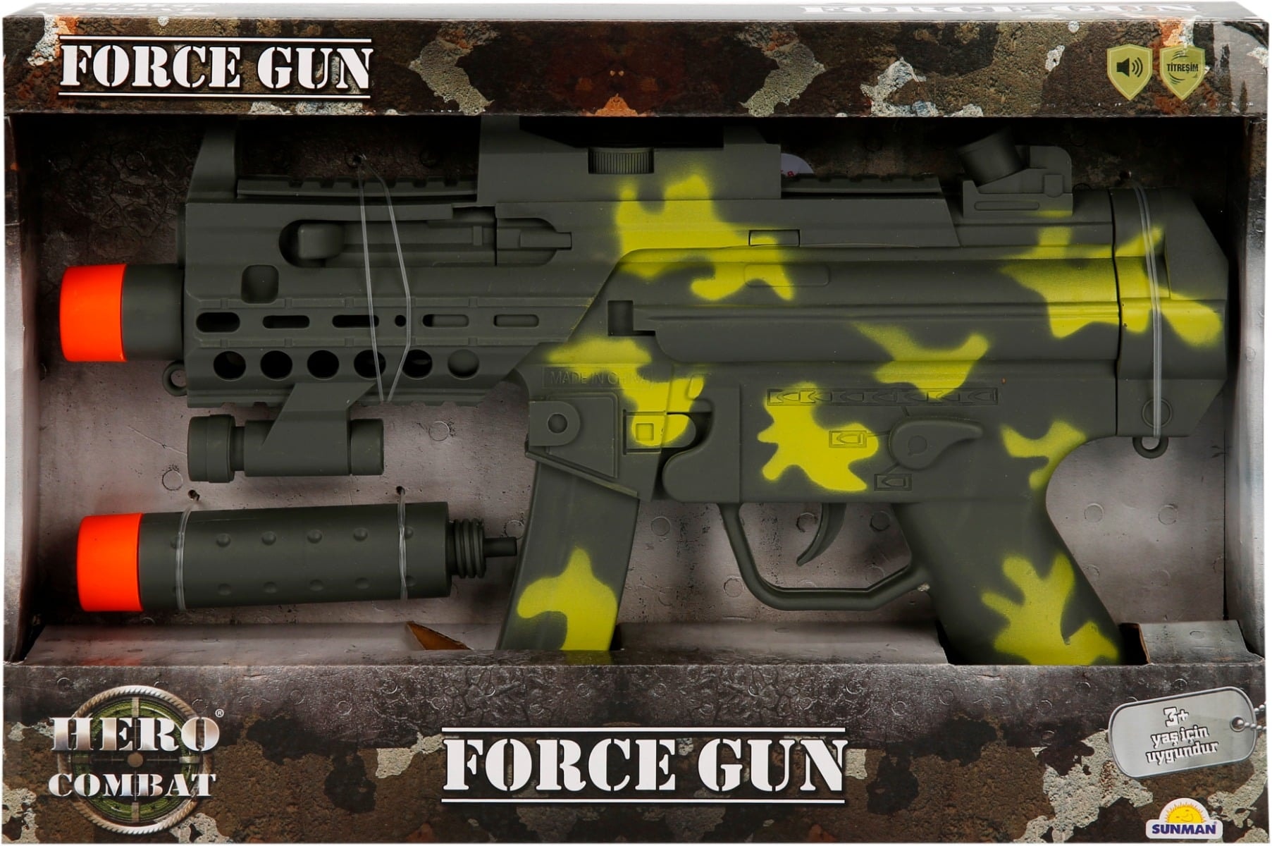 Arma militara cu sunete si vibratii, Hero Combat, verde inchis