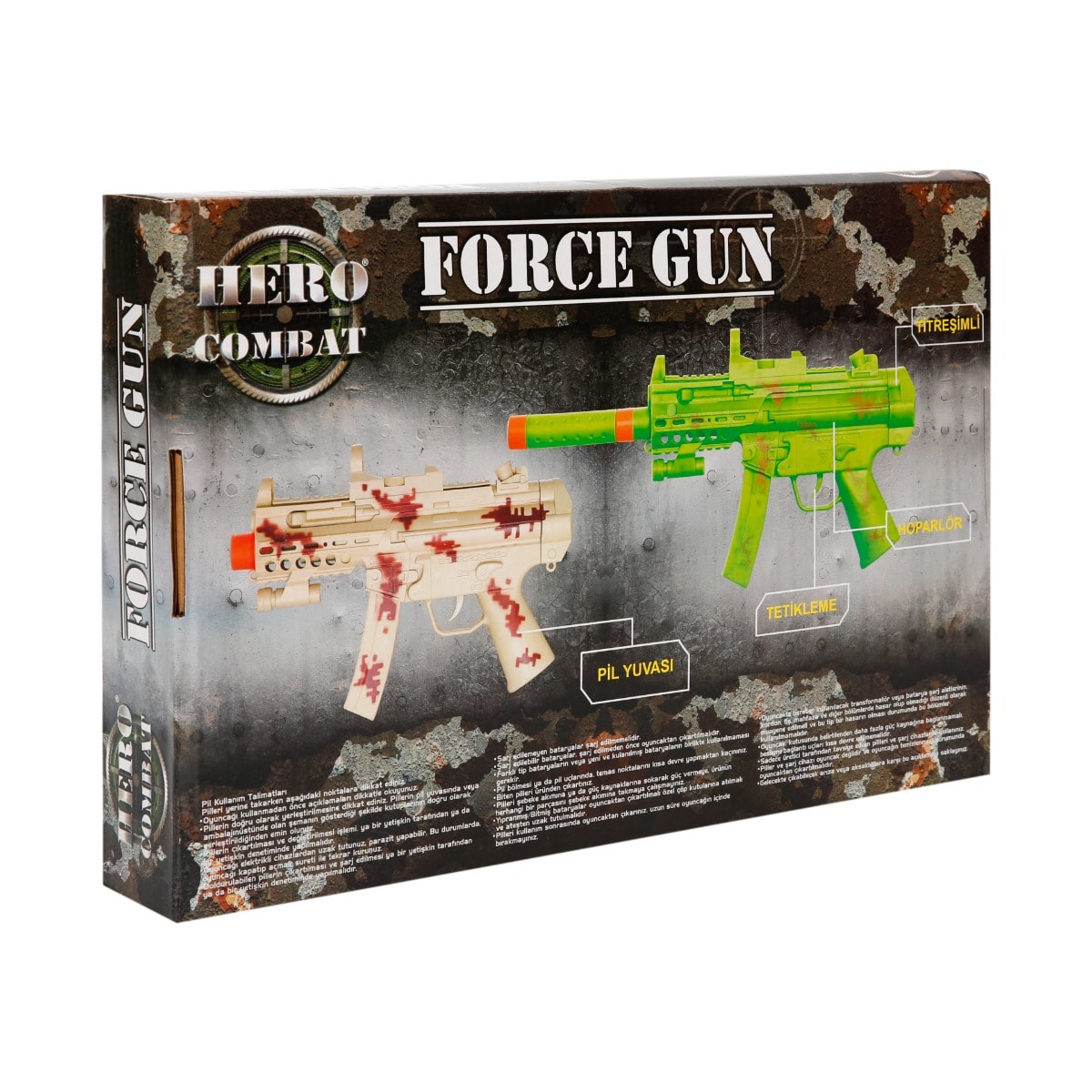 Arma militara cu sunete si vibratii, Hero Combat, verde inchis