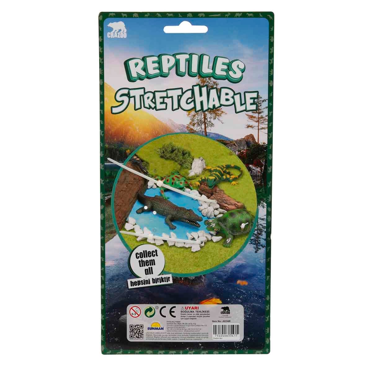 Figurina flexibila, Crazoo, Reptile