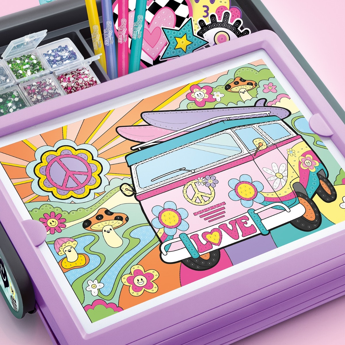 Set creativ 3 in 1, Style 4 Ever, Diamond Art