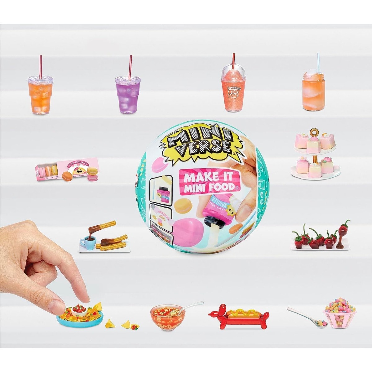 Set de joaca, Miniverse Make It Mini Food Cafe Seria 2, 591818EUC
