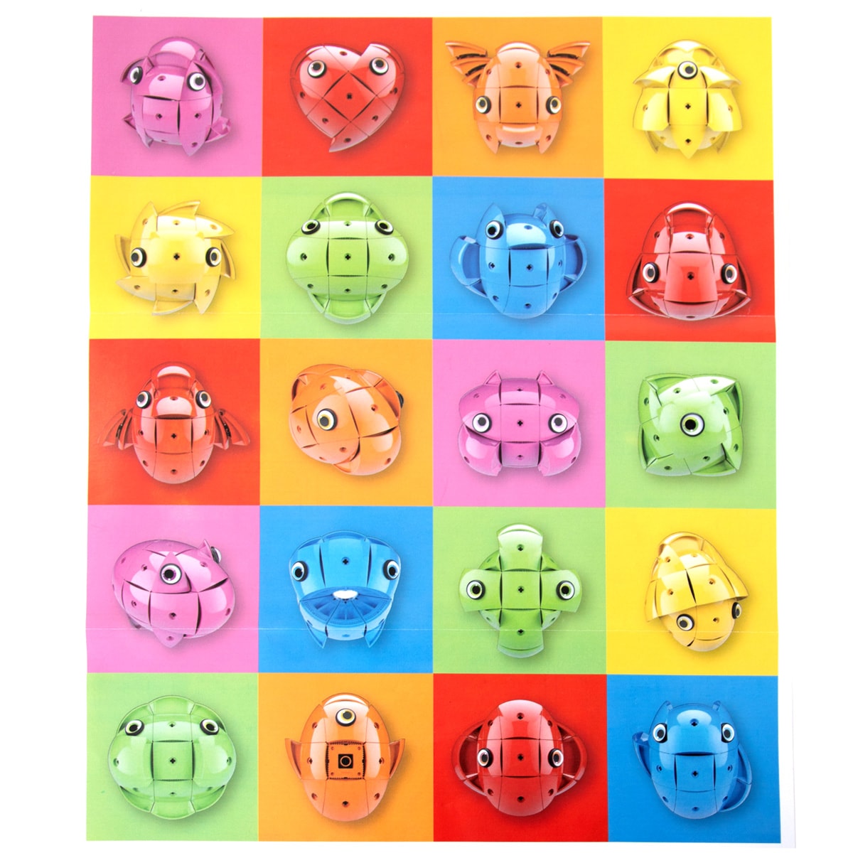 Joc de constructie, Smile Games, Mini nava spatiala magnetica, 55 piese