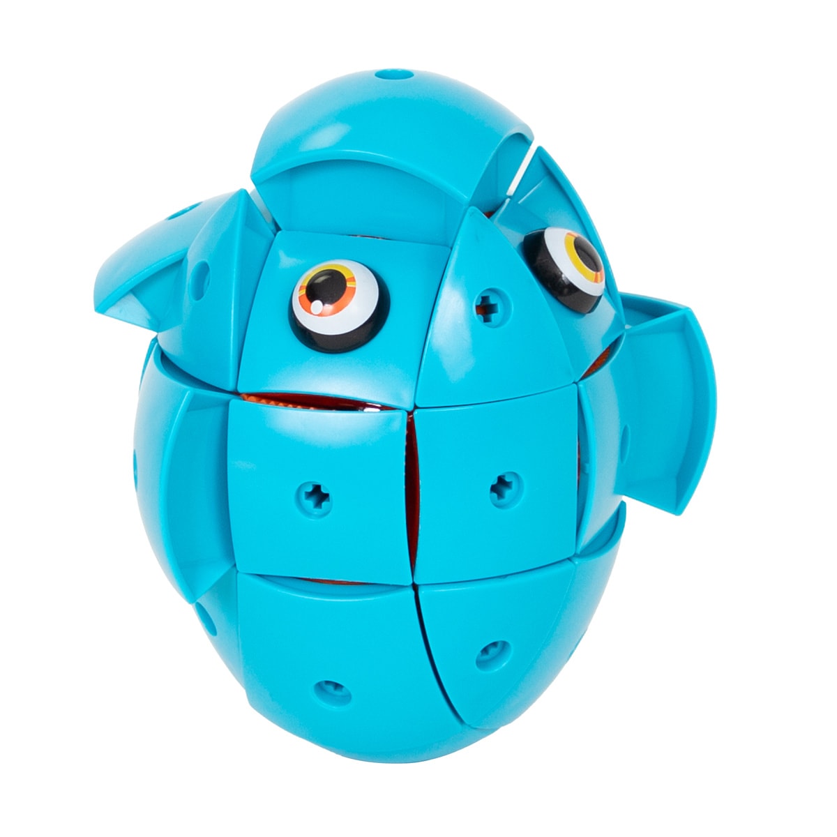 Joc de constructie, Smile Games, Mini nava spatiala magnetica, 55 piese