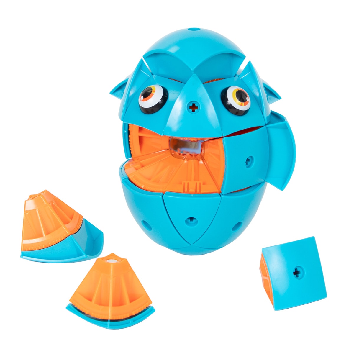 Joc de constructie, Smile Games, Mini nava spatiala magnetica, 55 piese