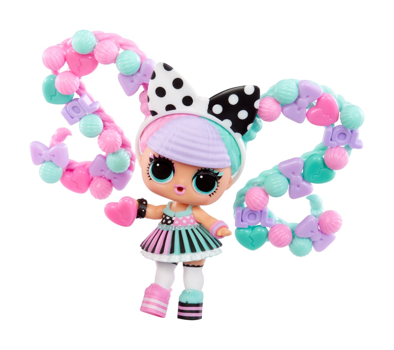 Papusa surpriza, LOL Surprise, Hair Beads Tots, 511205EUC