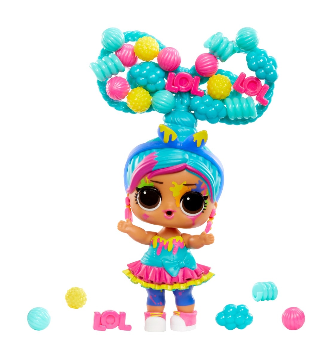 Papusa surpriza, LOL Surprise, Hair Beads Tots, 511205EUC