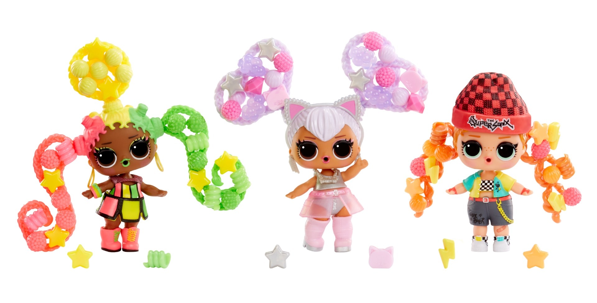 Papusa surpriza, LOL Surprise, Hair Beads Tots, 511205EUC