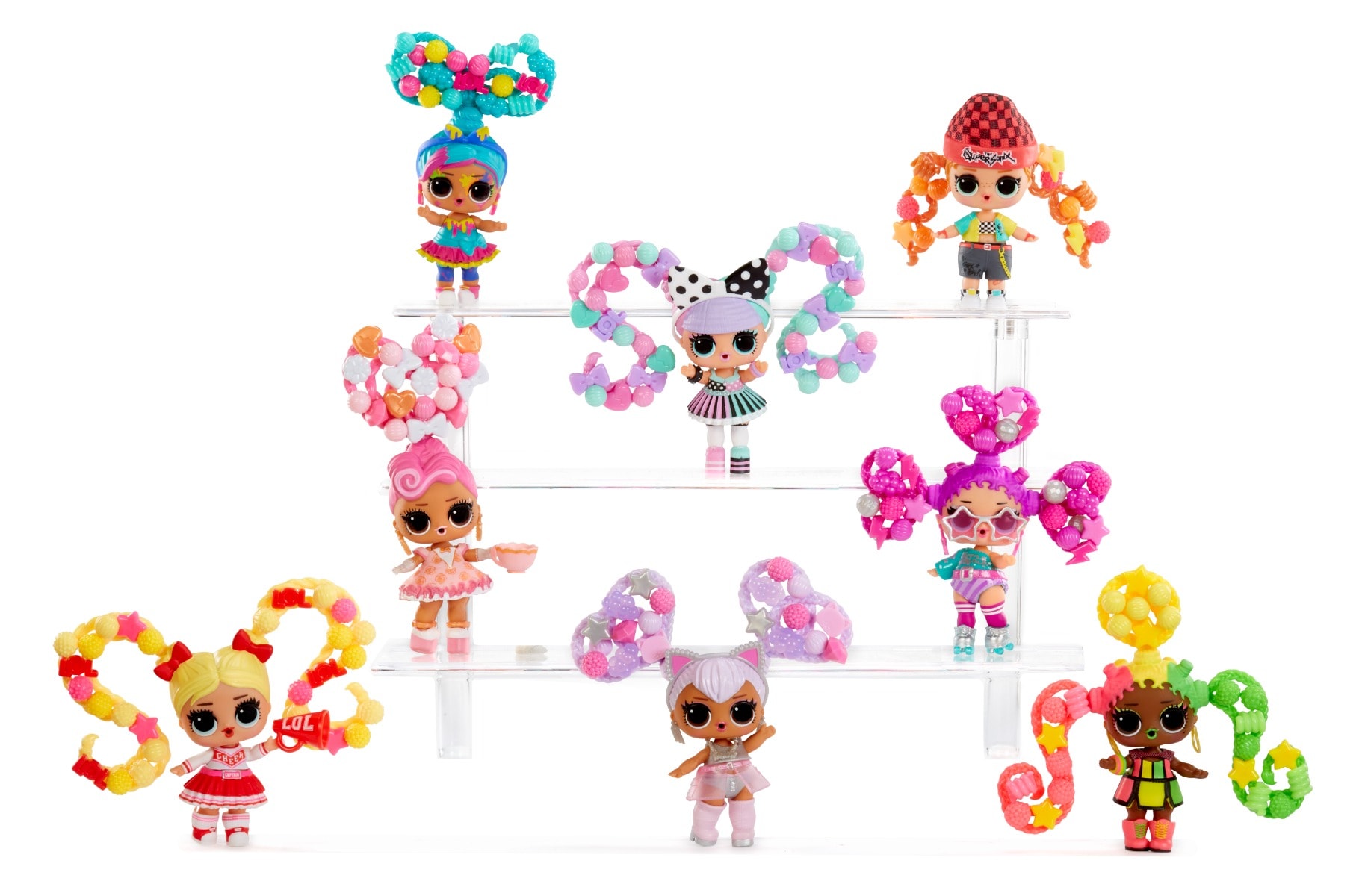 Papusa surpriza, LOL Surprise, Hair Beads Tots, 511205EUC